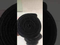 12Bir bakire vücut dalgası insan saçları.