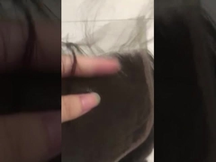 4*4 serbest parça vücut dalgası doğal siyah bakire insan saçı kapanışı