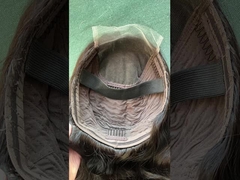 Yüzde yüz bakire insan saçı peruk, kemerli