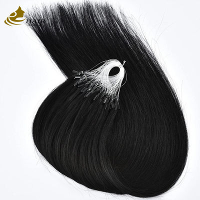 Kalite  Straight Pre Bonded Nano Human Hair Extensions Microrings Extensions OEM Fabrika
