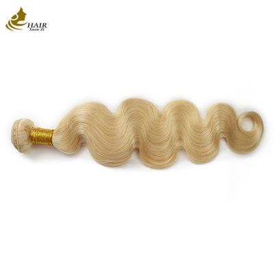 Kalite  Remy 613 Brazilian Raw Hair Ombre Human Hair Extensions 613 Blonde Hair Weft Fabrika