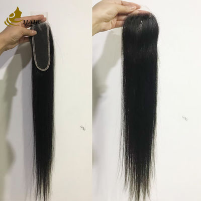 Kalite  Brazilian Straight 2x6 HD Invisible  Lace Human Hair Closure Fabrika