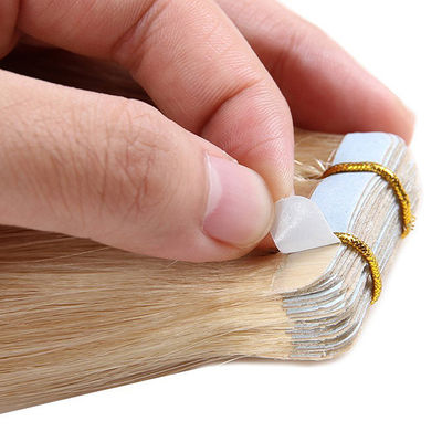 Kadınlar için 613 İnsan Tape In Hair Extensions Bulk For Thin Hair