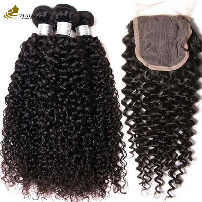 ODM Çiğ Kamboçyalı Paketler Brezilya Kinky Curly Virgin Saç örgü