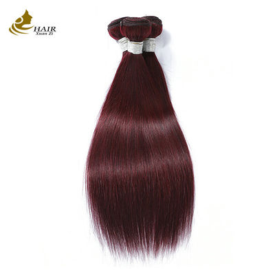 99j Burgundy Body Wave Bundles Brezilya Virgin Remy İnsan Saçı Uzantısı Bundles