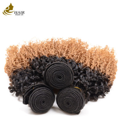 % 100 İşlenmemiş Brezilya Saçları 1b/27# Renkli Toptan Taç İnsan Saçları Paketleri