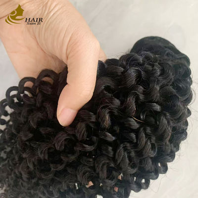 Brezilya Ham Vietnam Pürüzsüz Bukle Büyük Stok Bakire İnsan Saçı Demetleri