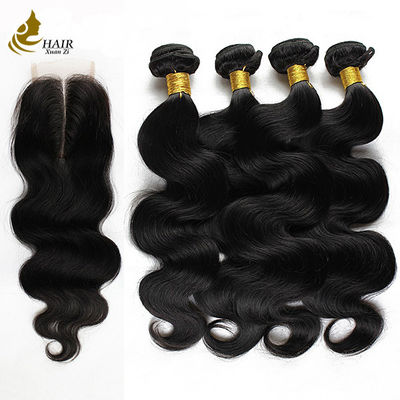8A 10A Brezilya Vücut Dalgası Saç Topları 18 Inch