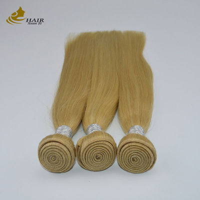 10A Ombre Saç Uzantıları 16 inç 100% Remy 613 sarışın