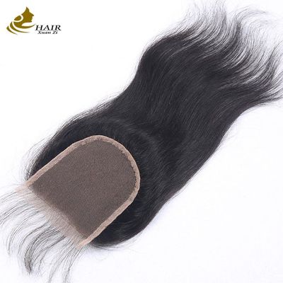 Boyanabilir bakire insan saçı paketleri kapanışla dokunur