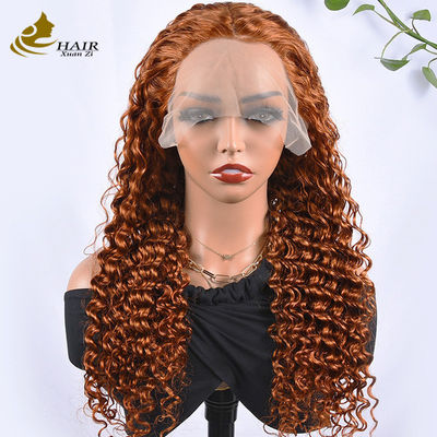 Burgundy Kişisel İnsan Saçı Perukları Afro Kinky kıvırcık tarzında