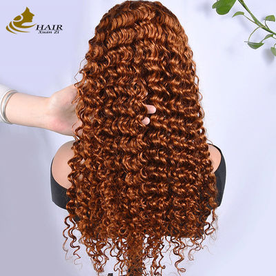 Burgundy Kişisel İnsan Saçı Perukları Afro Kinky kıvırcık tarzında