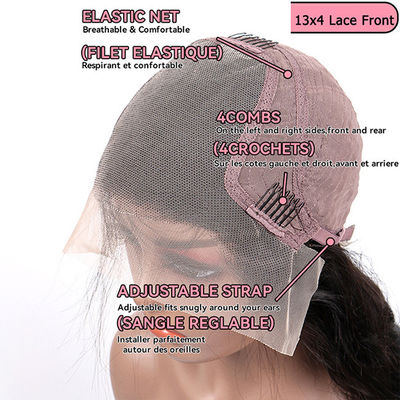 Önceden Plucked Kısa Bob Perukları İnsan Saçı 8 Inch Beyaz