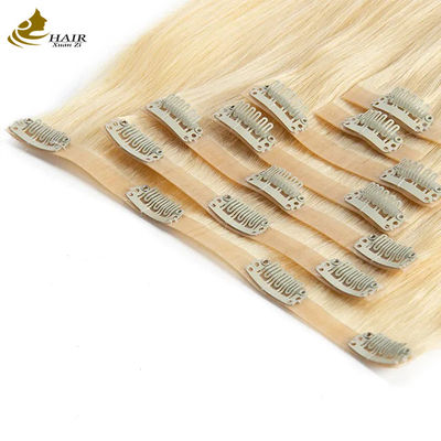 613 Renkli 30 Inch Clip In Saç Uzantıları Pony Tail Saç Parçasını