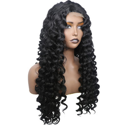 Yapıştırıcısız Kişisel İnsan Saçları Peruklar Kinky Curl doku önceden koparılmış
