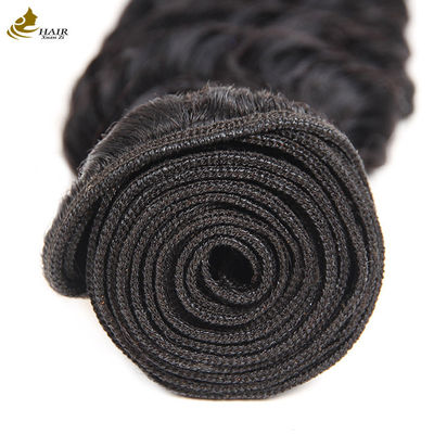 Fabrika Doğrudan Satış Brezilya Bakire İnsan Saçı 1b Renk Derin Dalga Saç Paketi