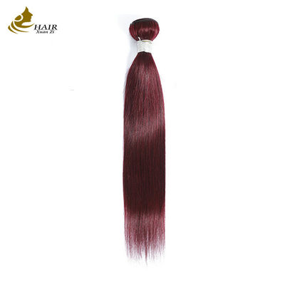 99j Burgundy Body Wave Bundles Brezilya Virgin Remy İnsan Saçı Uzantısı Bundles