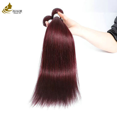 99j Burgundy Body Wave Bundles Brezilya Virgin Remy İnsan Saçı Uzantısı Bundles