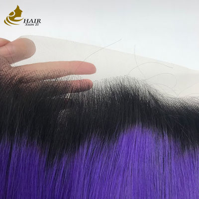 50-120g 13X6 İsviçre Denizli Brezilya 100% Bakire İnsan Saçı Düz Denizli Kapama