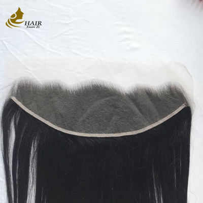 Doğal Siyah Düz 13x4 HD Dantel İnsan Saçı Dantel Kapama