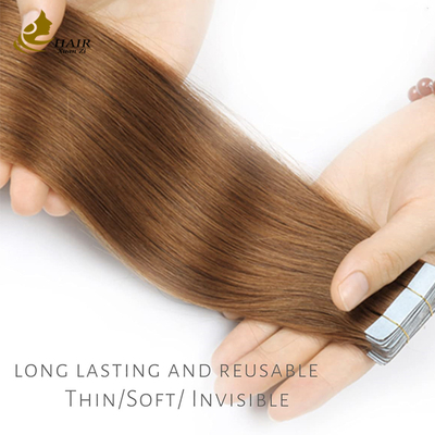 #30 Renkli Doğrudan Bakire Saç bantı İnsan Saç Uzantıları Kadın için