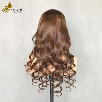 Fabrika Toptan Yüksek Kaliteli Özelleştirilmiş Süper Düşük Fiyat Toptan Ön Dantel Peruk Vurgu Piyano Rengi Gerçek Peruk