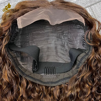 Kalite Toptan yapıştırıcısız tam hd dantel ön peruk bakire Hint saç perukları çiğ kutikül hizalanmış bakire insan saç perukları Fabrika